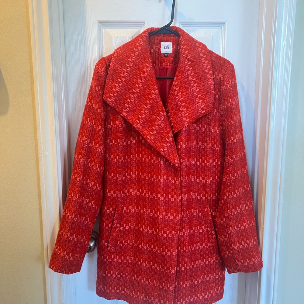 Cabi Red Women's Coat - Medium